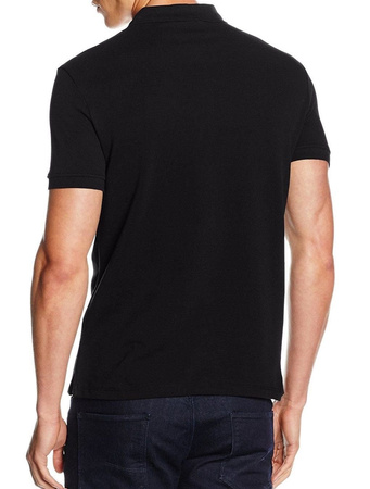 ARMANI JEANS 8N6F12 Herren Men Polo T-Shirt Poloshirt Schwarz Black