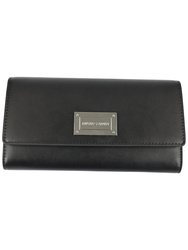EMPORIO ARMANI Damen Women Portemonnaie Geldbörse Wallet Schwarz Black