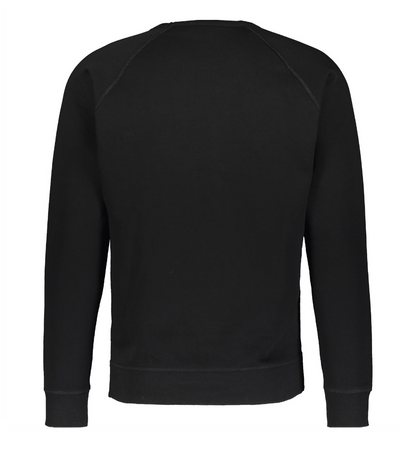 DIESEL S-Orestes Herren Men Pullover Sweatshirt Indianer Kopf Schwarz Black