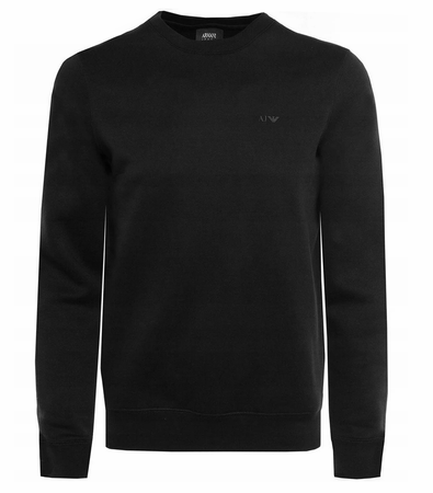 ARMANI JEANS Herren Men Sweatshirt Pullover Sweater Schwarz