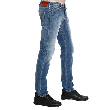 ARMANI JEANS J06 Herren Men Jeans Hose Trousers Blau SLIM FIT