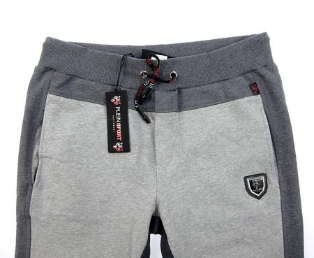 PLEIN SPORT "The camp" Herren Men Sporthose Jogging Pants Grau Grey