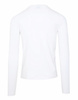 EMPORIO ARMANI EA7 Herren Men Langarmshirt T-Shirt Longsleeve Weiß White