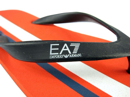EMPORIO ARMANI EA7 275541 Herren Men Flip Flops Zehentrenner Beach Sandals Neu
