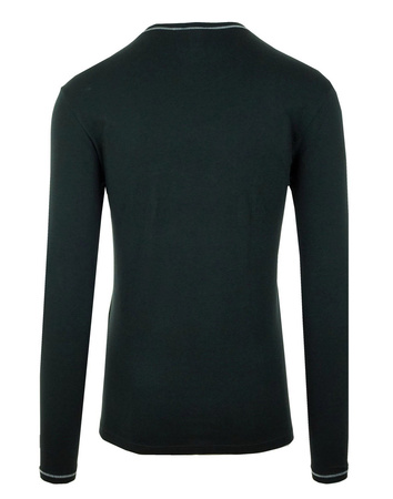 Just Cavalli E4M000060  Herren Men Langarmshirt Longsleeve Schwarz Black