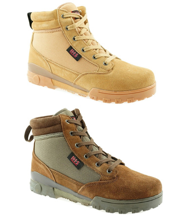 H.I.S. Atlanta Herren men Schuhe Shoes Stiefel Casual Boots Herren Leder Braun