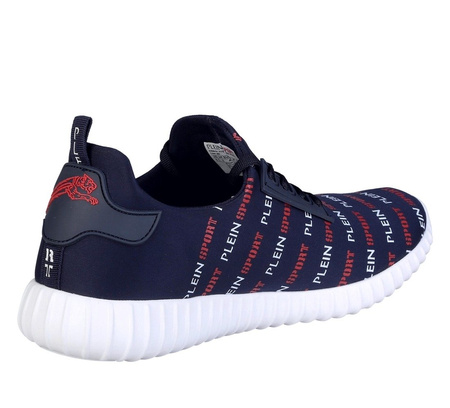 PLEIN SPORT Runner "Logo" Herren Men Schuhe Shoes Sneaker Navy Dunkelblau