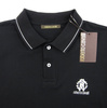 ROBERTO CAVALLI FSR602KB005 Herren Men Poloshirt T-Shirt Schwarz Black