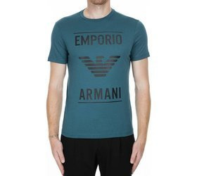 EMPORIO ARMANI Herren Men T-Shirt  Blau