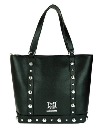 LOVE MOSCHINO JC4064PP11LF100A Damen Women Shopper Bag Tasche Schwarz Black 