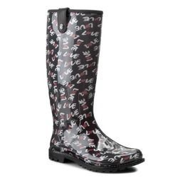 LOVE MOSCHINO JA26022G10IP0000 Damen Woman Schuhe Shoes Gummistiefel Rain Boots
