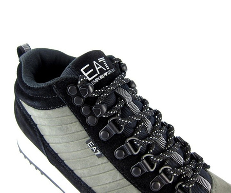 EMPORIO ARMANI EA7 Mountain Top Herren Men Schuhe Boots Shoes Winter Leder 