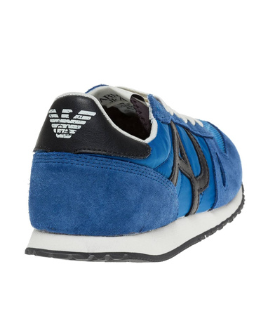 ARMANI JEANS Herren Men Sneaker Sportschuhe Shoes Blau Blue Größe 44