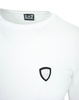 EMPORIO ARMANI EA7 Herren Men Langarmshirt T-Shirt Longsleeve Weiß White