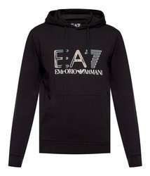 EMPORIO ARMANI EA7 Herren Men Kapuzenpullover Hoodie Sweatshirt SLIM FIT Braun