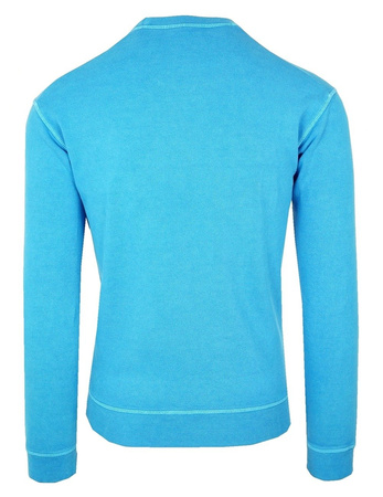 DSQUARED2 S74GU0156 Herren Men Pullover Sweatshirt Blau Blue Made in Italy 