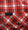 DIESEL Okain 008J8J Herren Men Karohemd Shirt Langarm Longsleeve Rot 