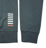 EMPORIO ARMANI EA7 3YPM81 Herren Men Sweatshirt Sweatjacke Anthracite Grau/Blau