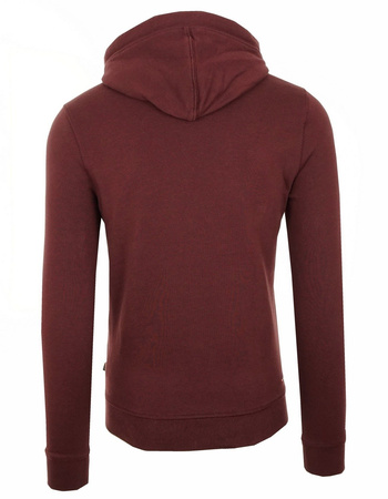 NAPAPIJRI Baltim Herren Men Kapuzenpullover Hoodie Bordo Bordeaux Warm