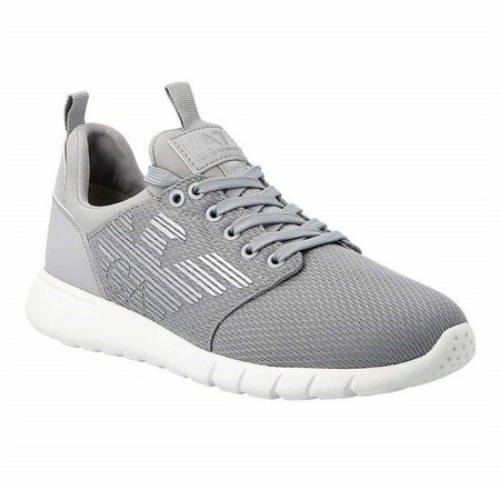 EA7 EMPORIO ARMANI  Herren Men Schuhe Shoes Sneaker Grau 