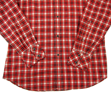 DIESEL Okain 008J8J Herren Men Karohemd Shirt Langarm Longsleeve Rot 