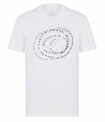 ARMANI EXCHANGE Herren Men T-Shirt Kurzarm Weiß White